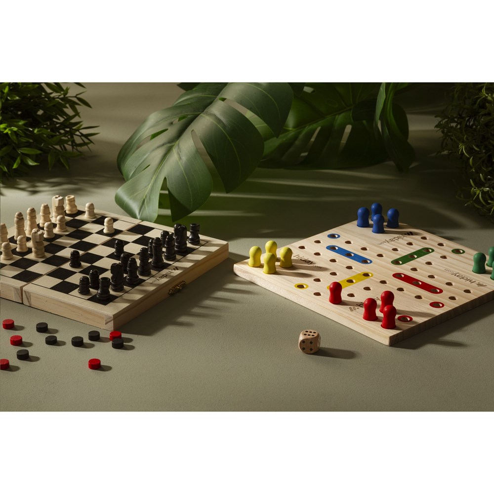 CheckMate Game Box 3-in-1 spel