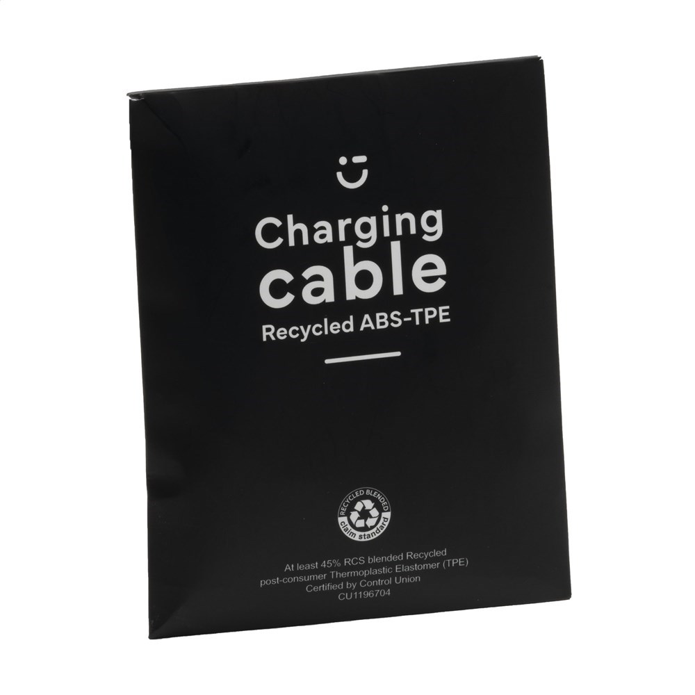 Charging Cable RCS Recycled ABS-TPE oplaadkabel