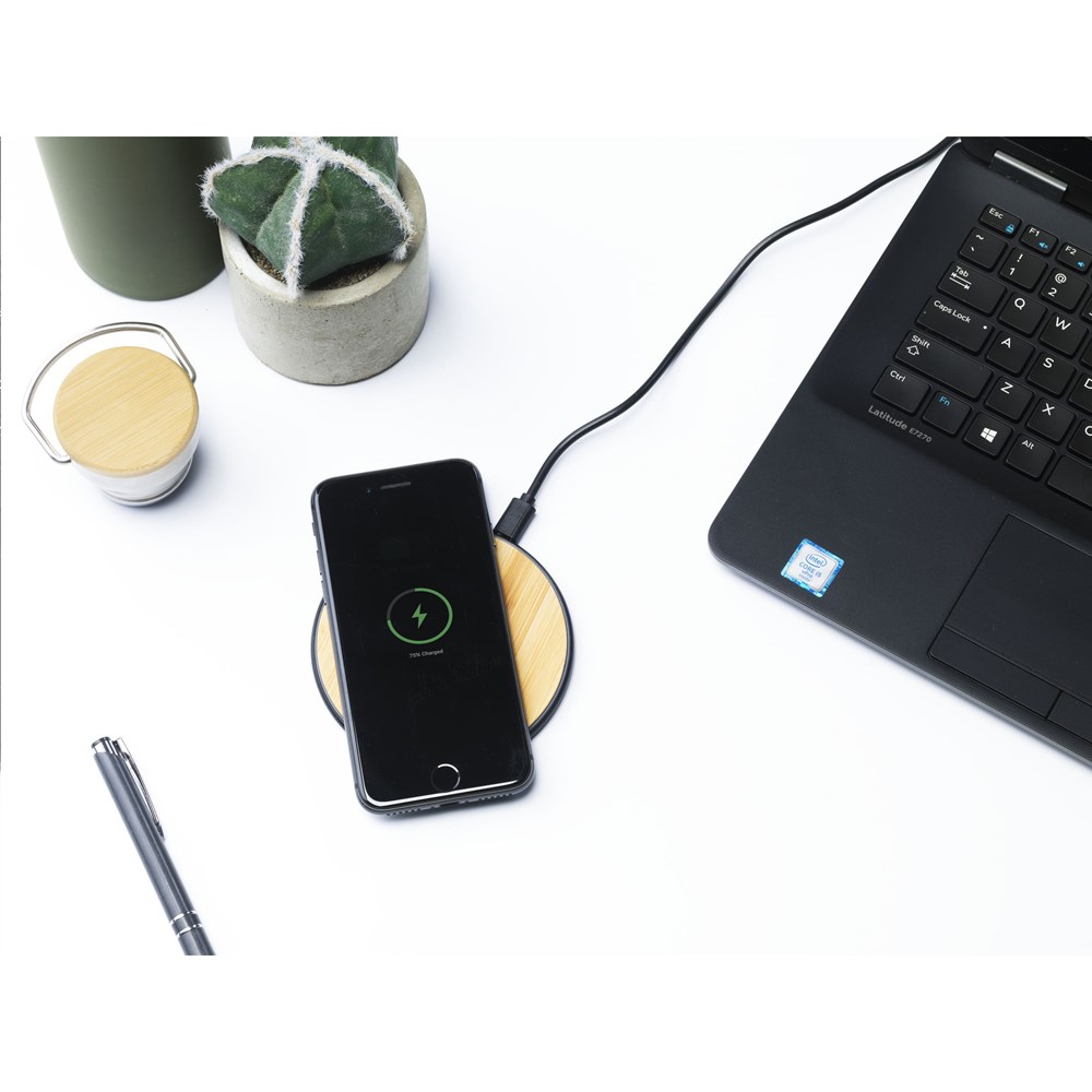 Bamboo 10W Wireless Charger draadloze snellader