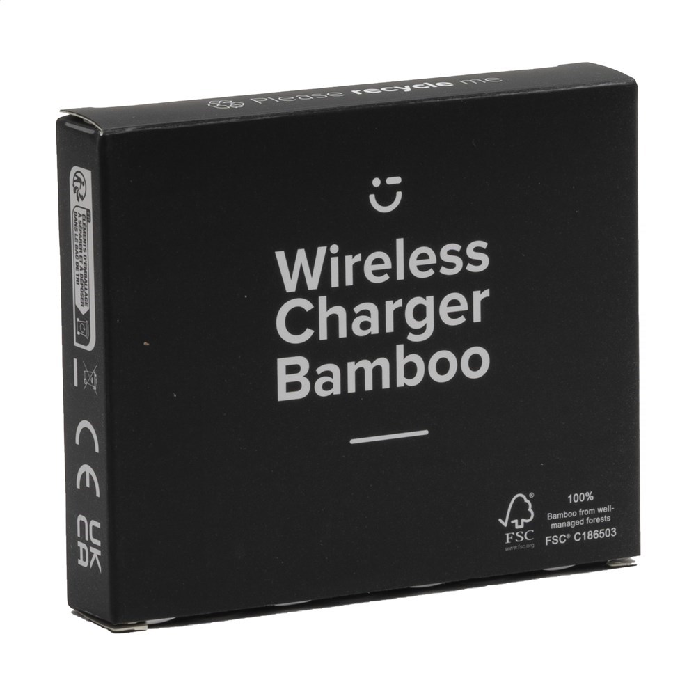 Bamboo Wireless Charger 15W draadloze oplader