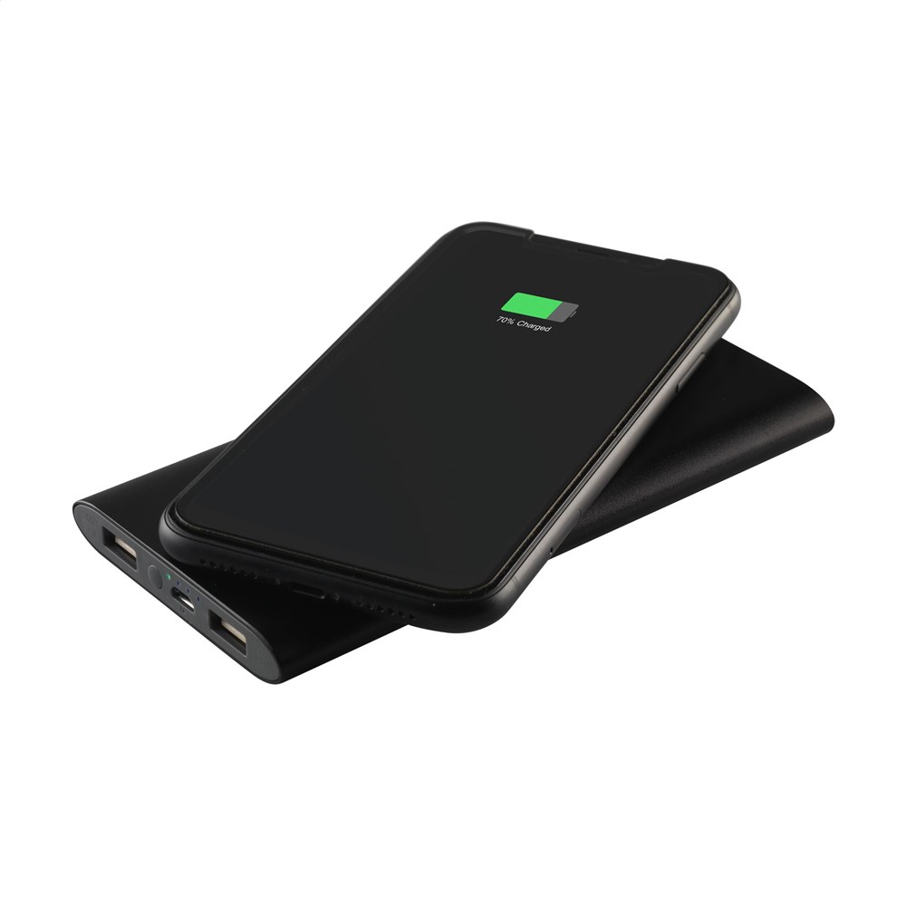 Aluminium 8000 Wireless Powerbank draadloze oplader