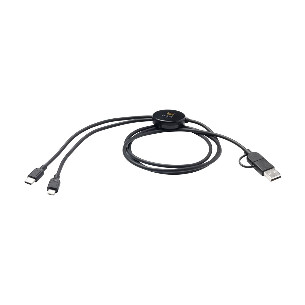 Charging Cable RCS Recycled ABS-TPE oplaadkabel