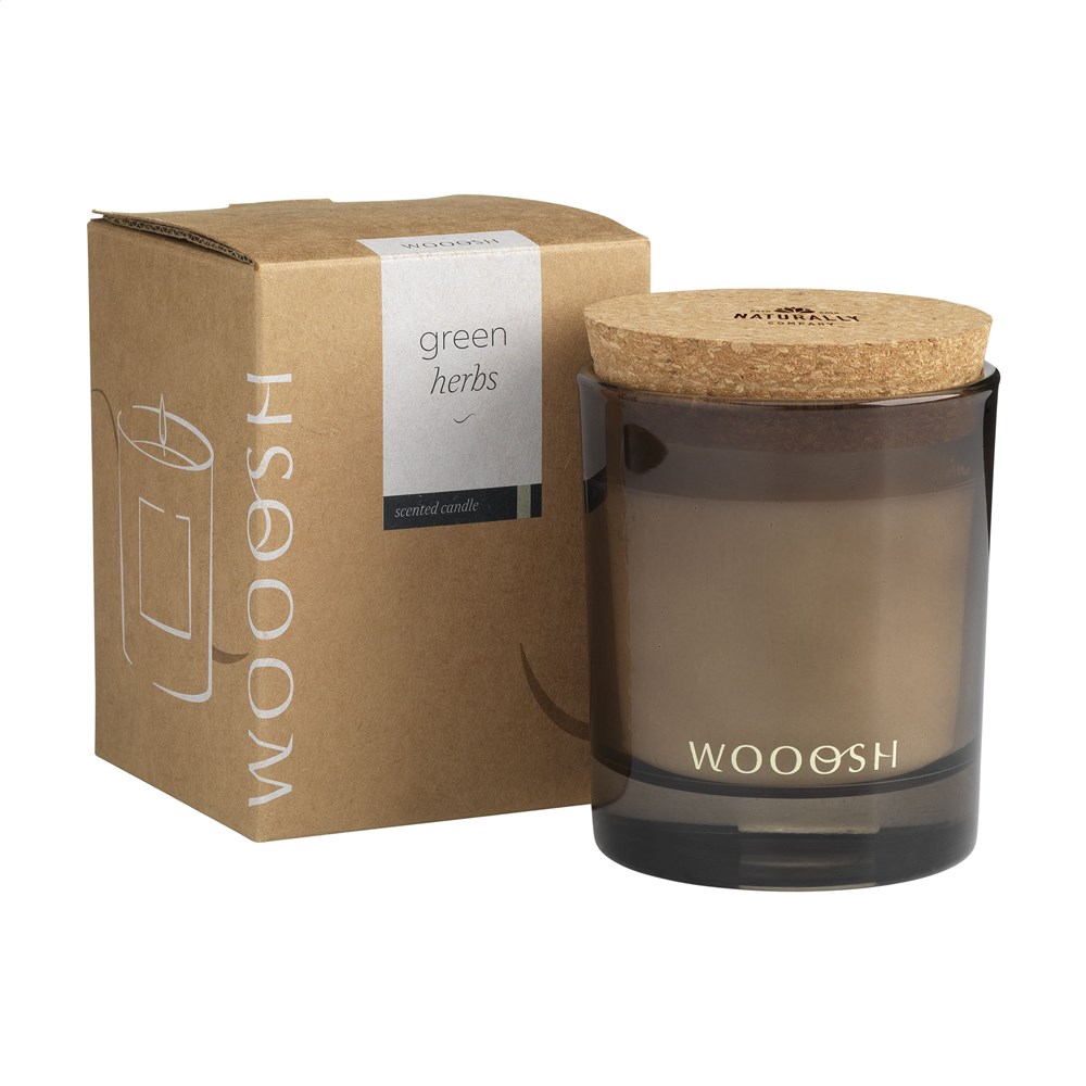 Wooosh Scented Candle Green Herbs geurkaars