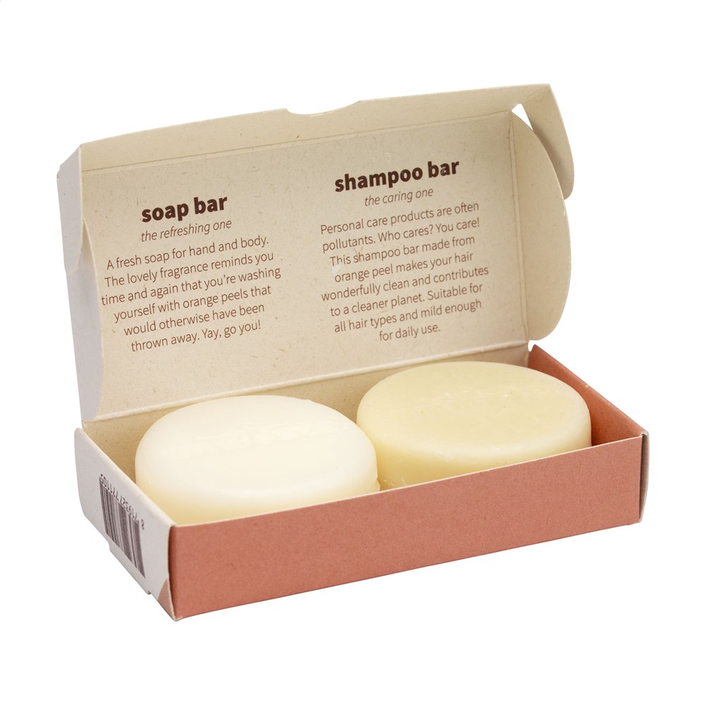 Unwaste Duopack Soap & Shampoo bar