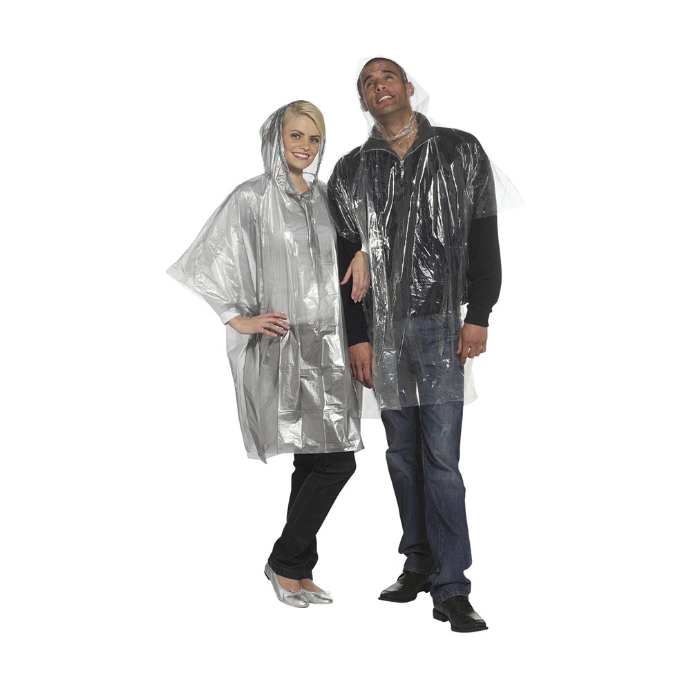 Clear regenponcho