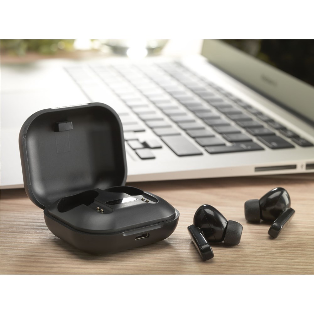 Aron TWS Wireless Earbuds in Charging Case oortjes