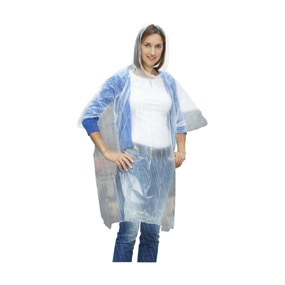 Clear regenponcho