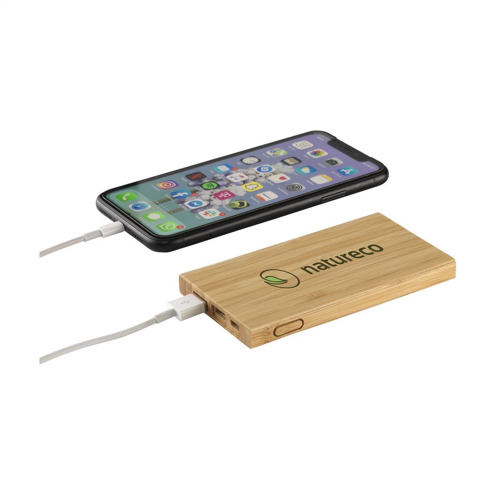 Bamboo 4000 Powerbank externe oplader