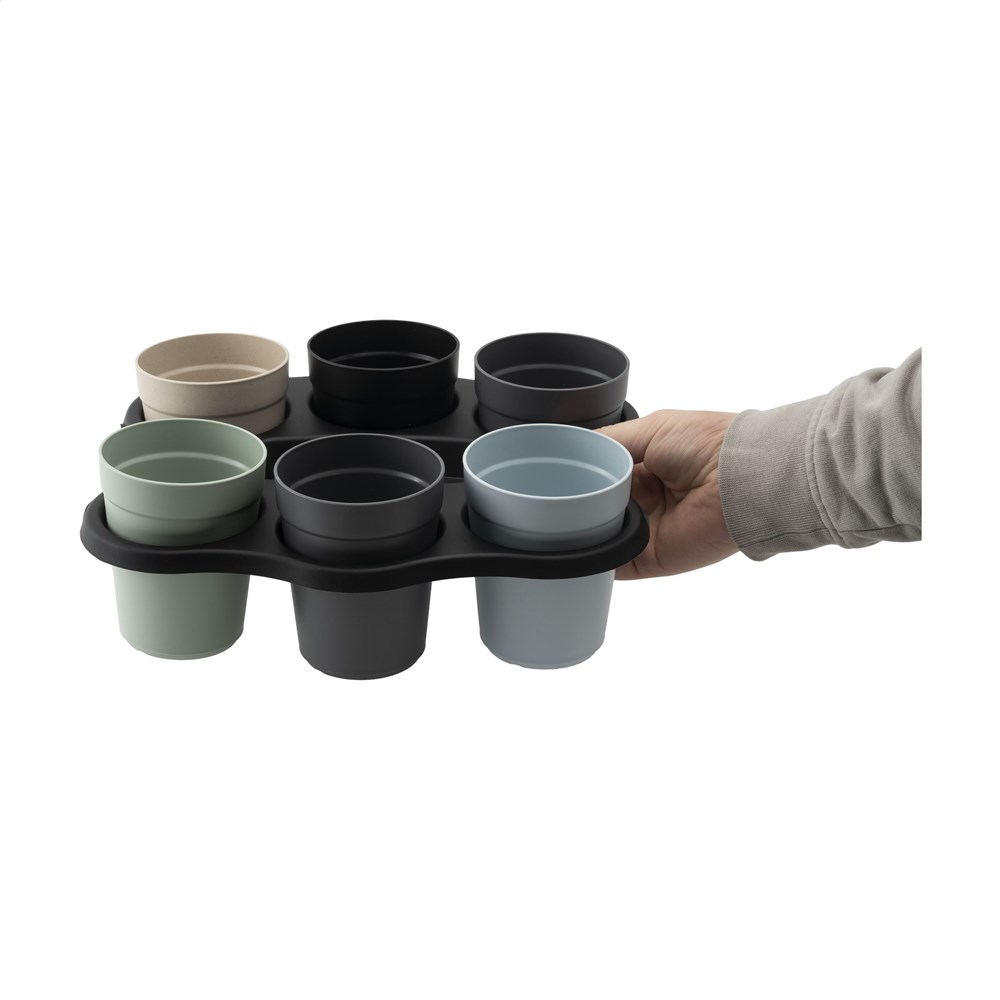 Circulcup Coffee Cup Tray 6-hole Ø 8 cm