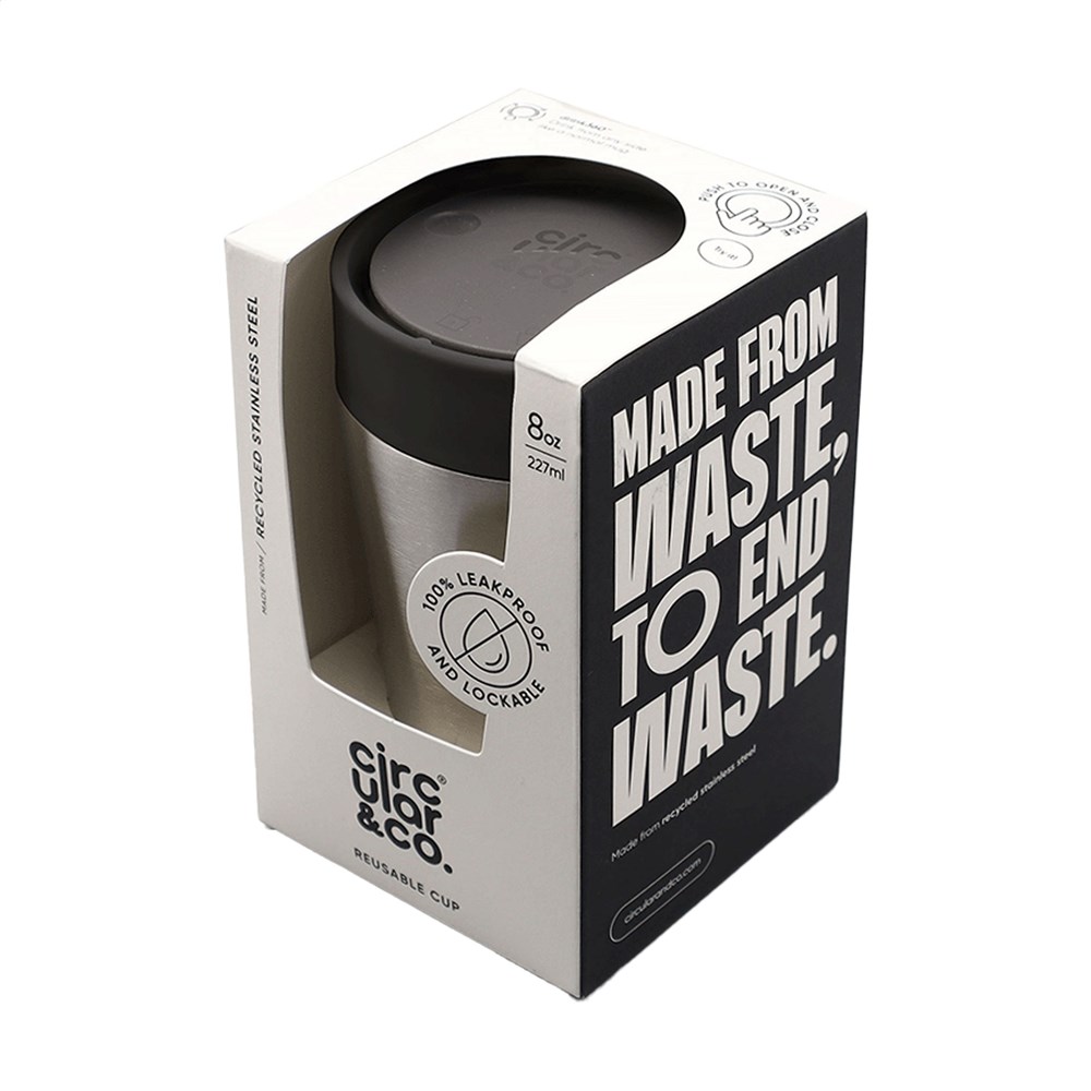 Circular&Co Recycled Stainless Steel Coffee Cup 227 ml