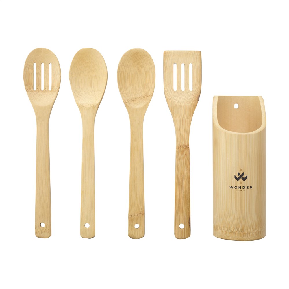 Bamboo Cooking Set keukenset