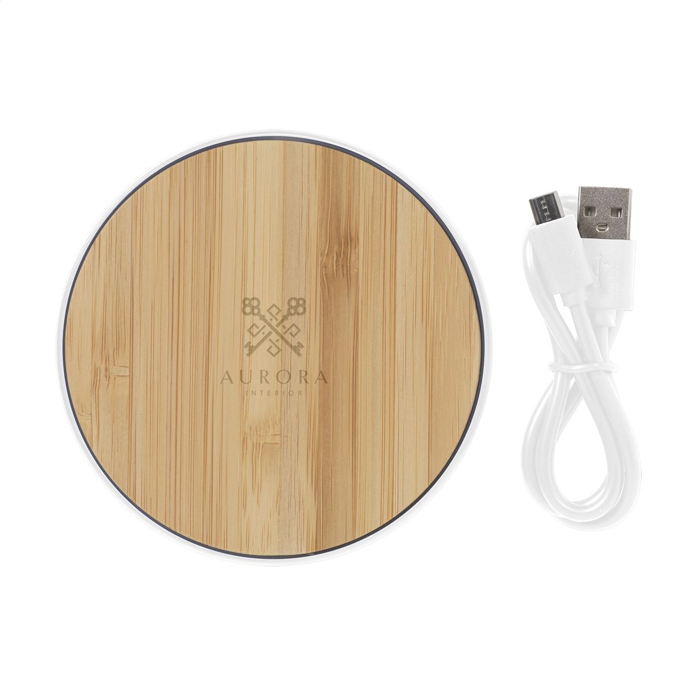 Bamboo 10W Wireless Charger draadloze snellader