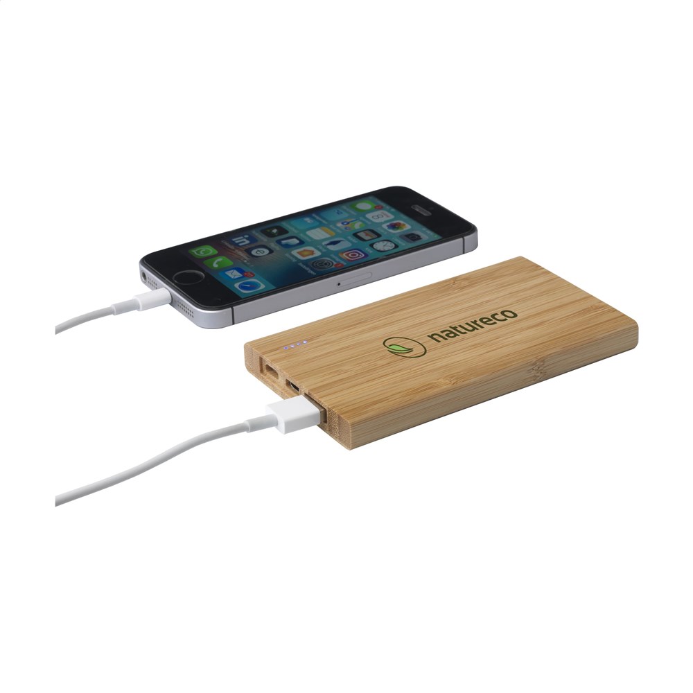 Bamboo 4000 Powerbank externe oplader